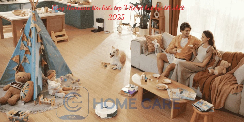 Top 3 Robot Hút Bụi Lau Nhà Ecovacs Đáng Mua Nhất 2025 cùng Homecare Digital