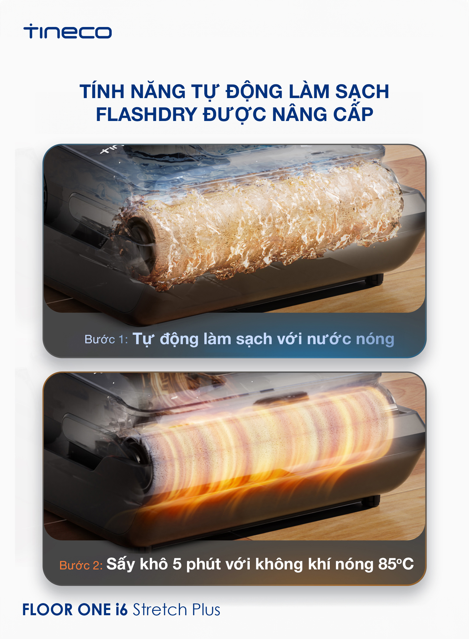 TINECO FLOOR ONE I6 STRETCH PLUS