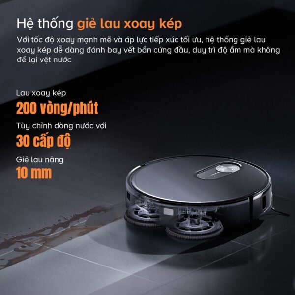 Robot hút bụi lau nhà Roborock Qrevo Slim