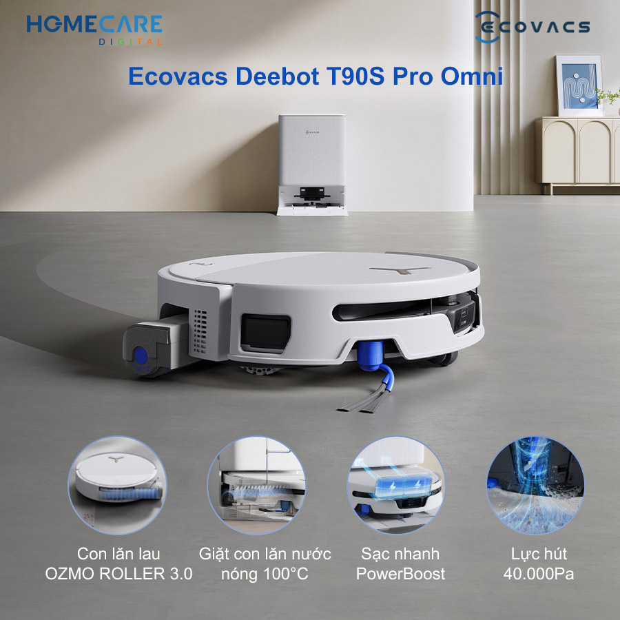 Ecovacs Deebot T90S Pro Omni