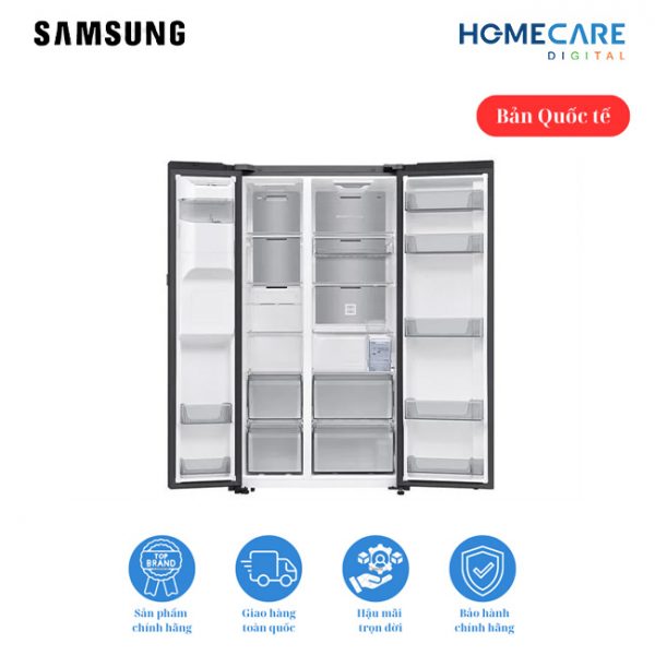 Tủ lạnh Samsung Inverter 634 lít RS80F65J2BSV